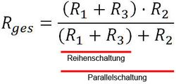 Gesamtwiderstand bei erweiterter Parallelschaltung